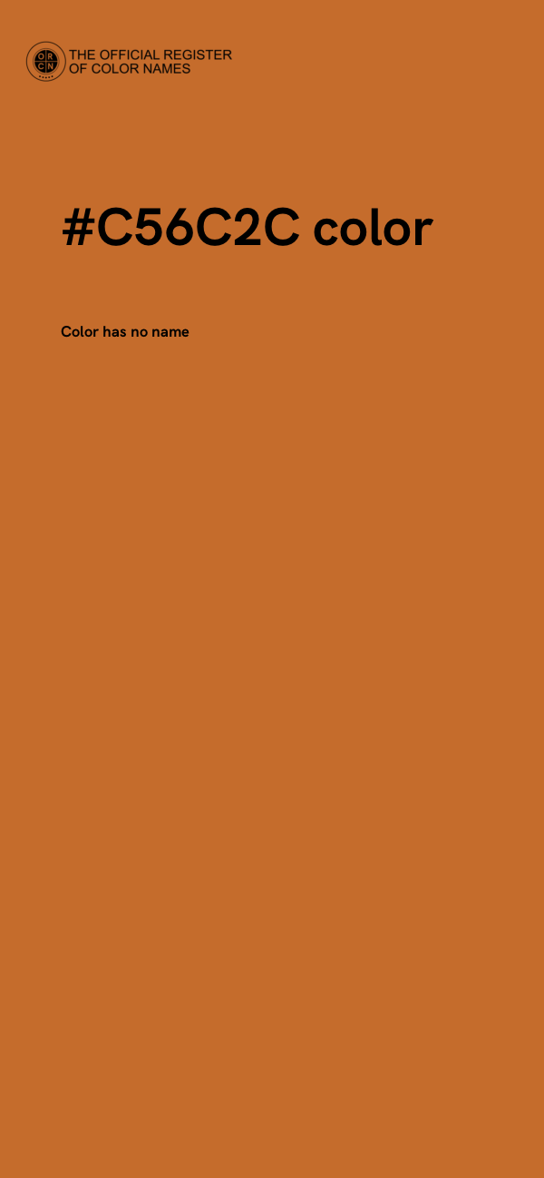 #C56C2C color image