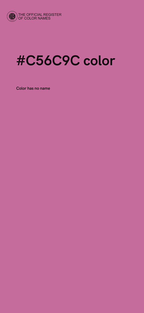 #C56C9C color image