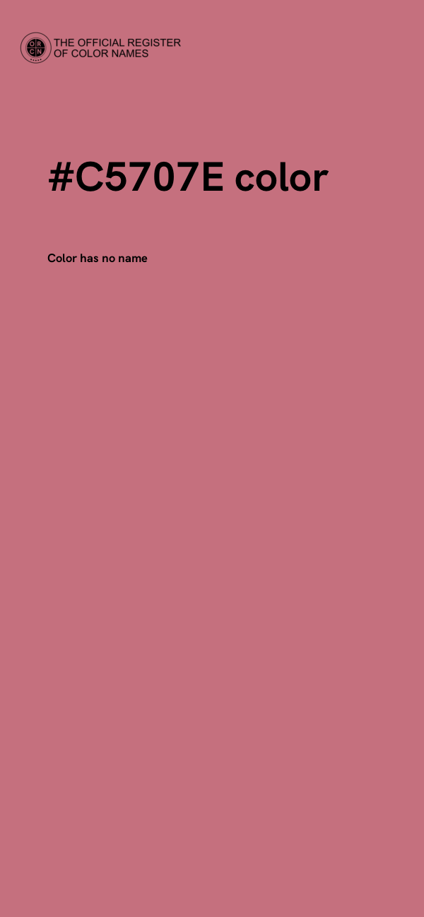 #C5707E color image