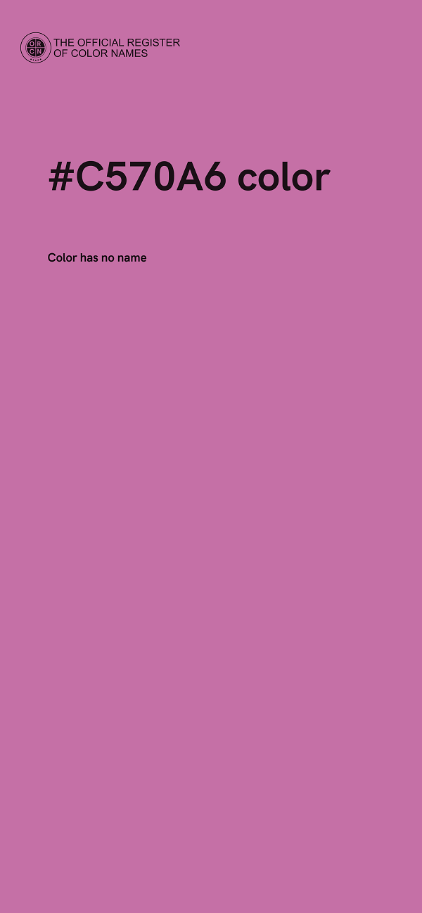 #C570A6 color image
