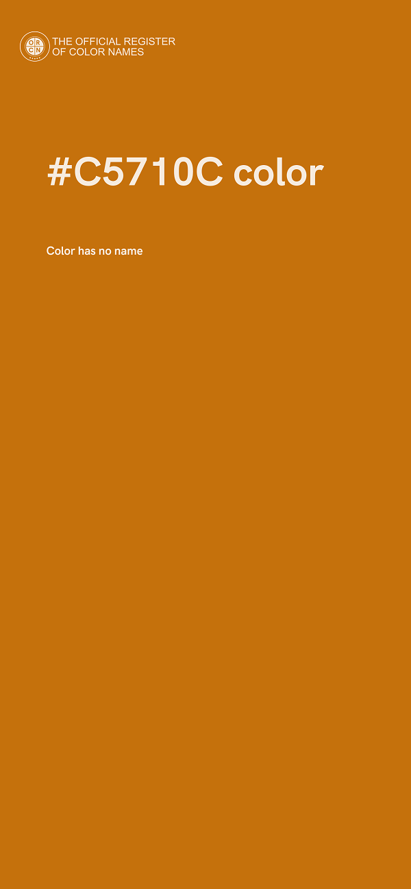 #C5710C color image