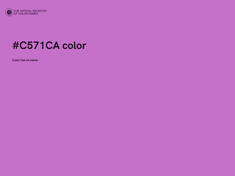 #C571CA color image