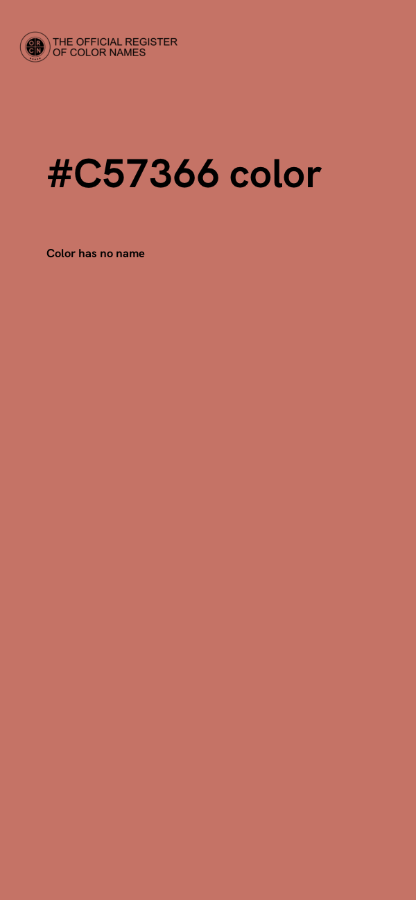 #C57366 color image