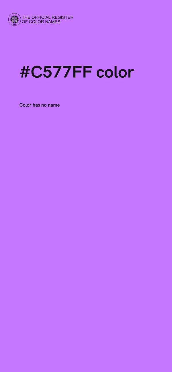 #C577FF color image