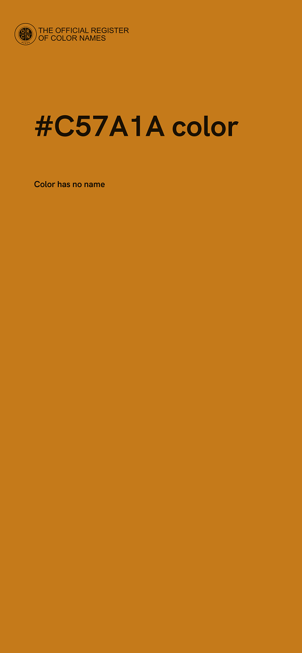 #C57A1A color image