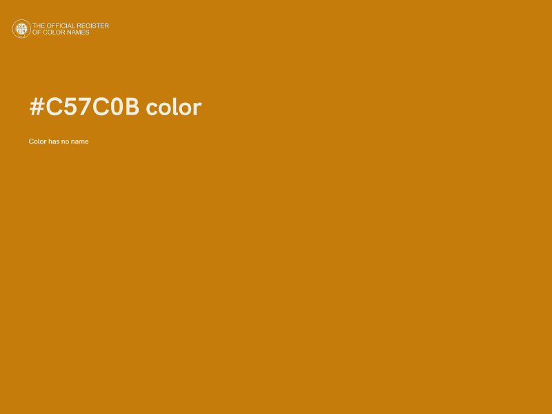 #C57C0B color image