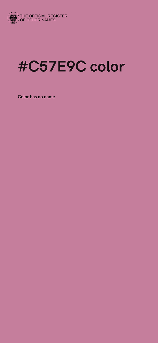 #C57E9C color image