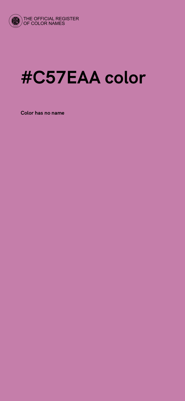 #C57EAA color image