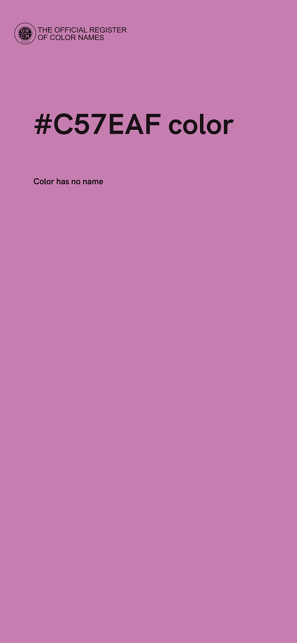 #C57EAF color image