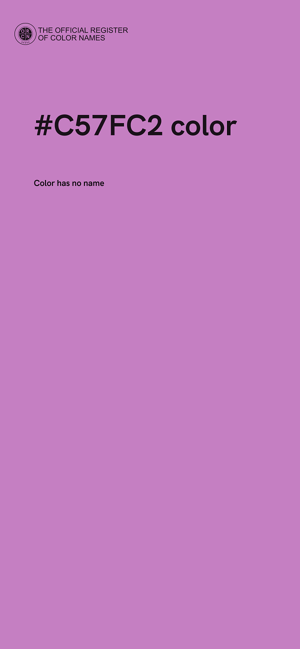 #C57FC2 color image