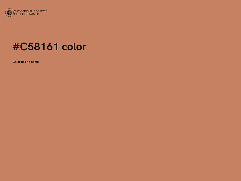 #C58161 color image