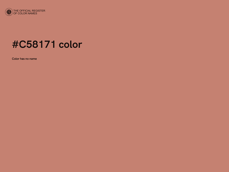 #C58171 color image