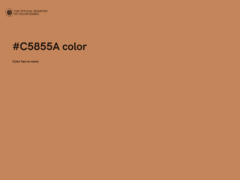 #C5855A color image