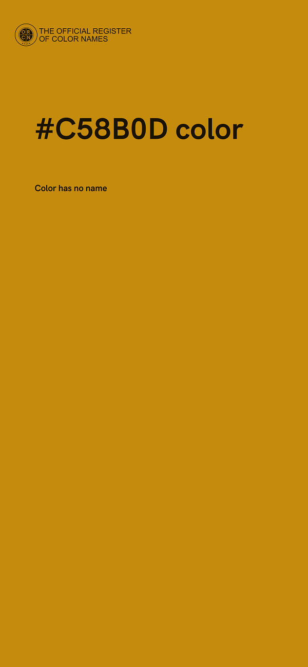#C58B0D color image
