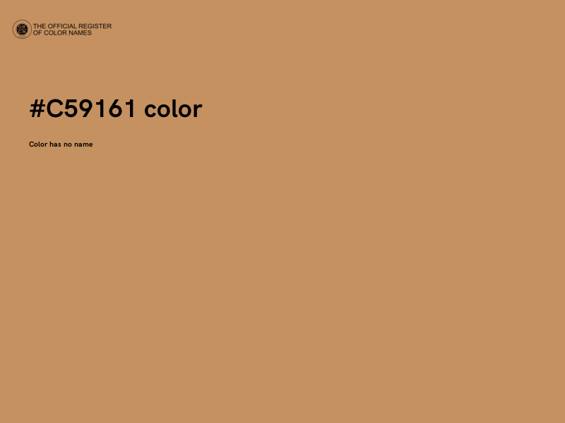 #C59161 color image