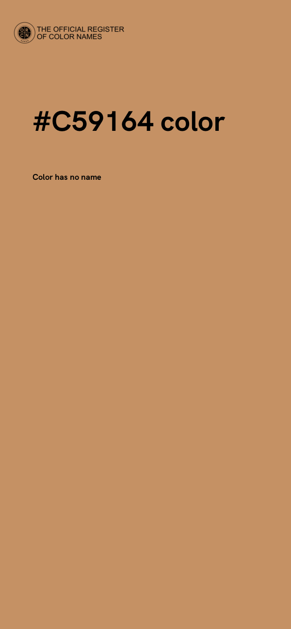 #C59164 color image