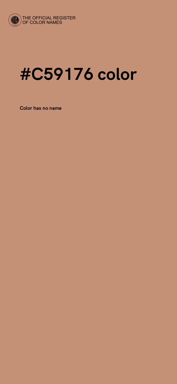 #C59176 color image