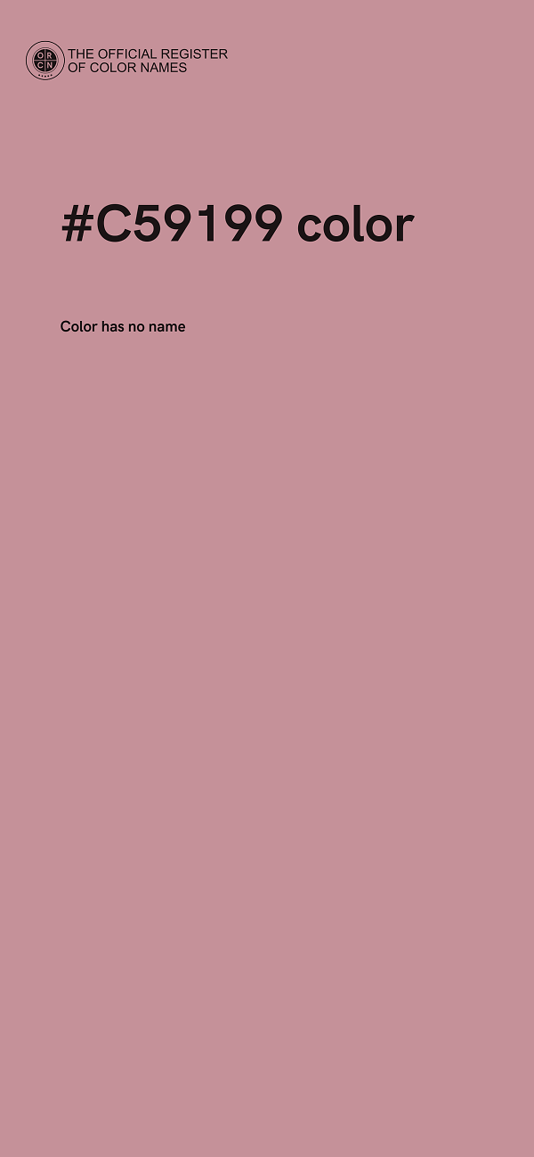#C59199 color image