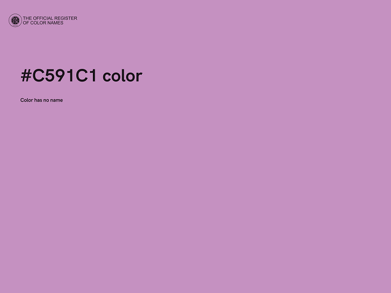 #C591C1 color image