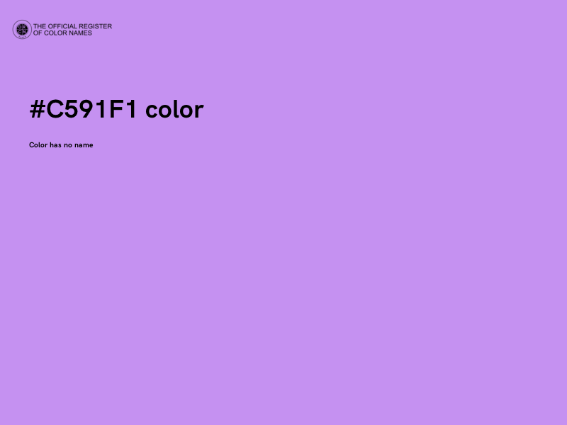#C591F1 color image