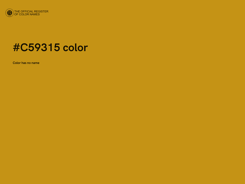 #C59315 color image