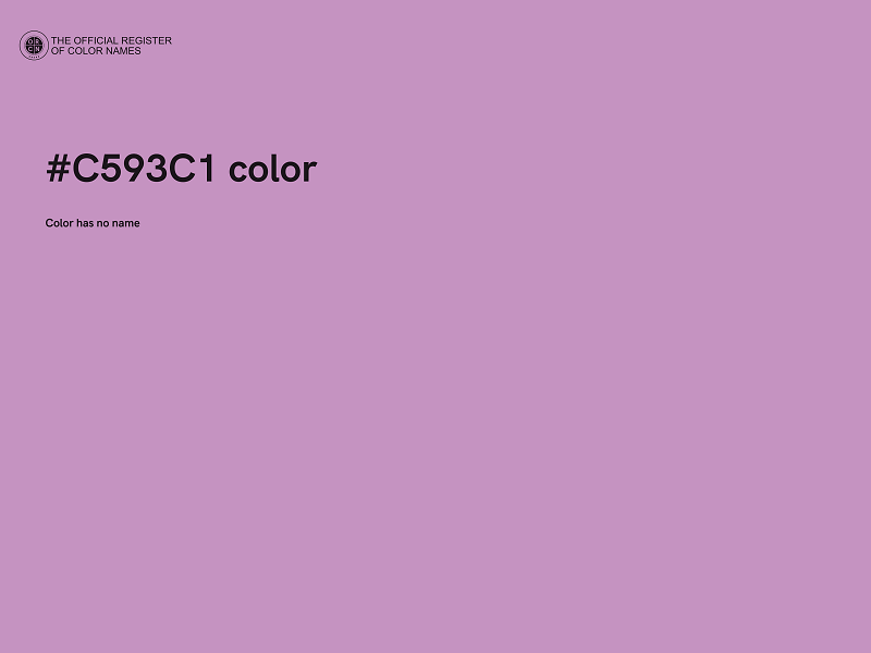 #C593C1 color image