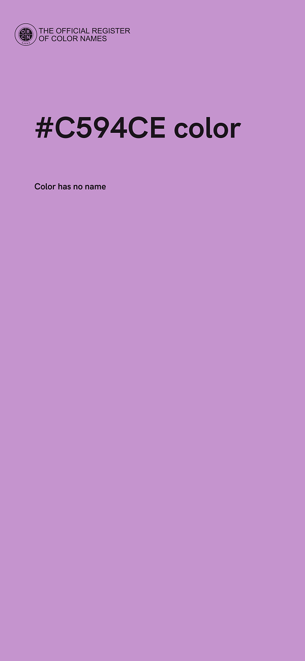 #C594CE color image