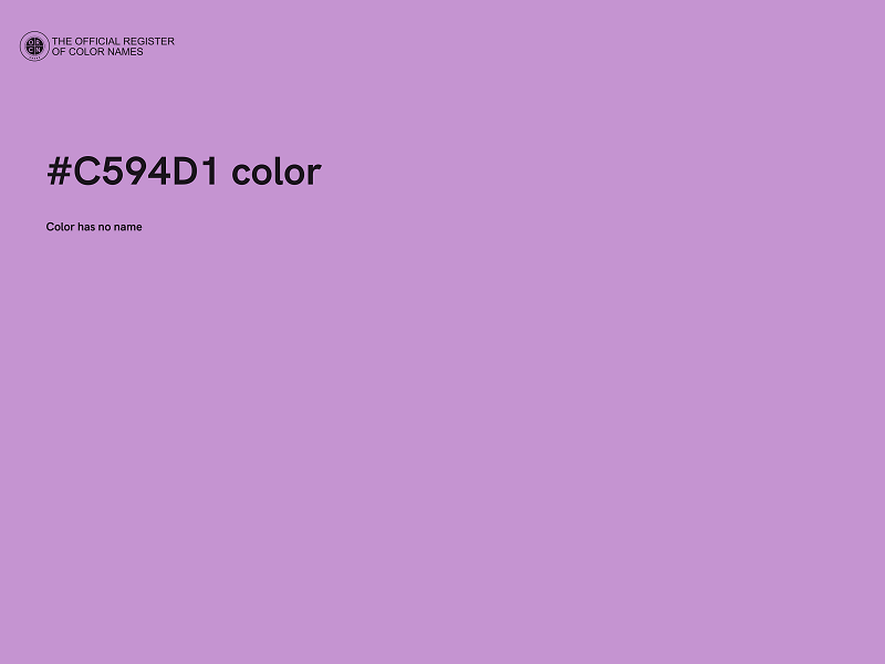 #C594D1 color image