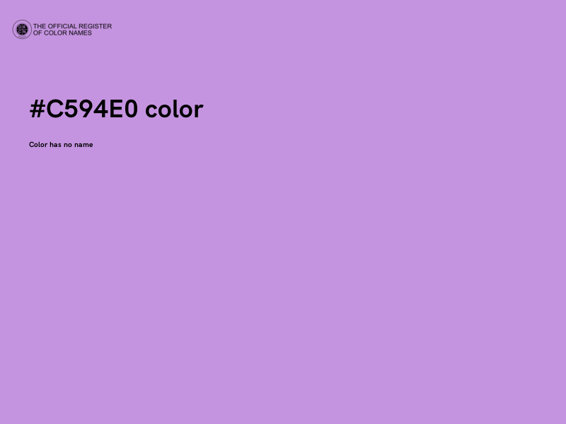 #C594E0 color image