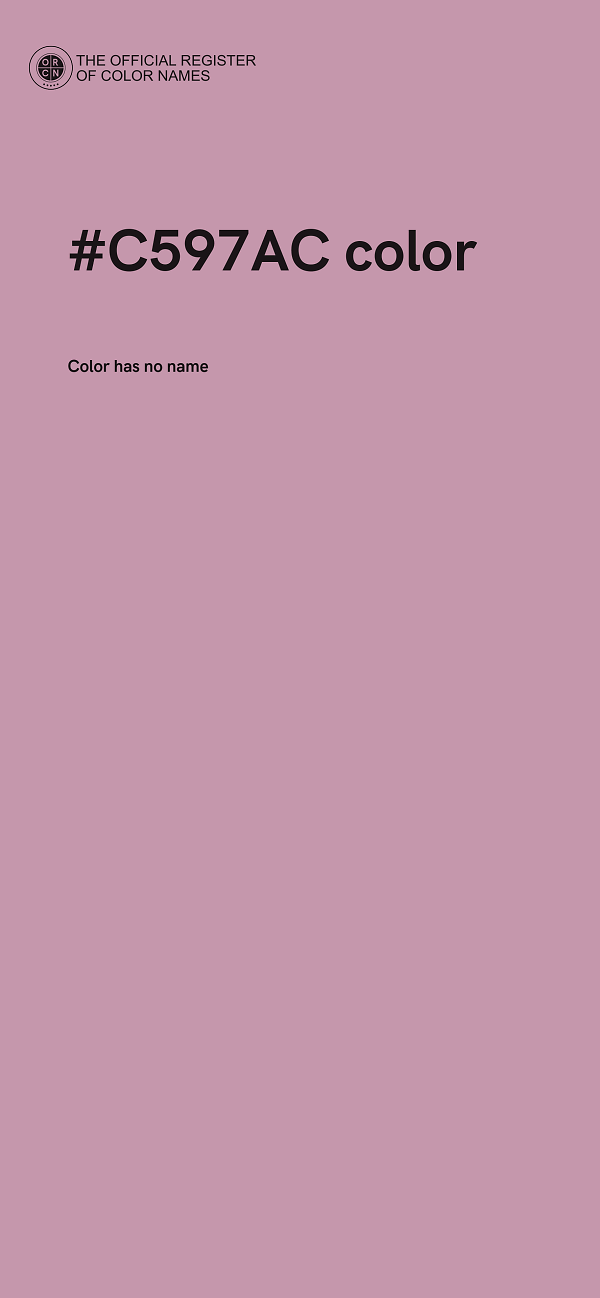 #C597AC color image