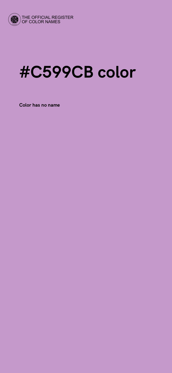 #C599CB color image