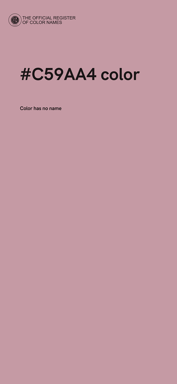 #C59AA4 color image