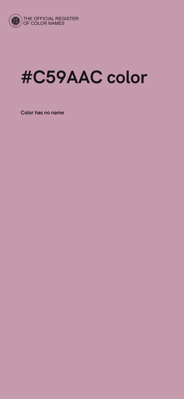 #C59AAC color image