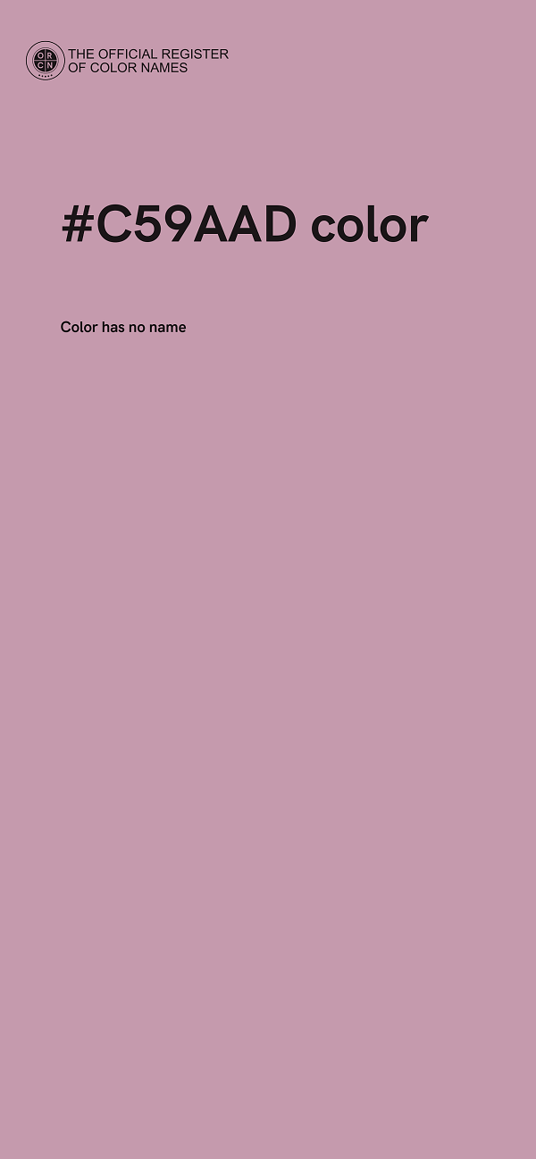 #C59AAD color image
