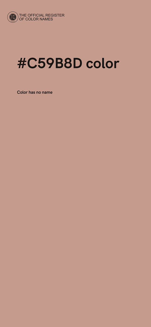 #C59B8D color image
