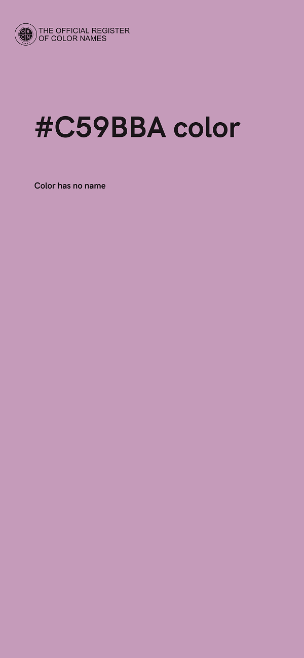 #C59BBA color image