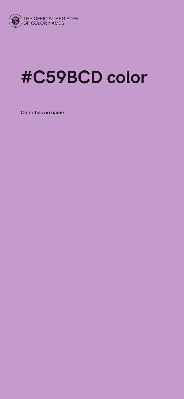 #C59BCD color image