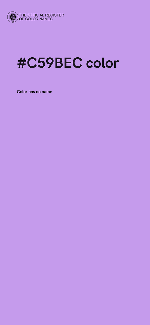 #C59BEC color image