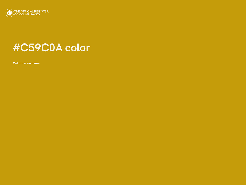 #C59C0A color image