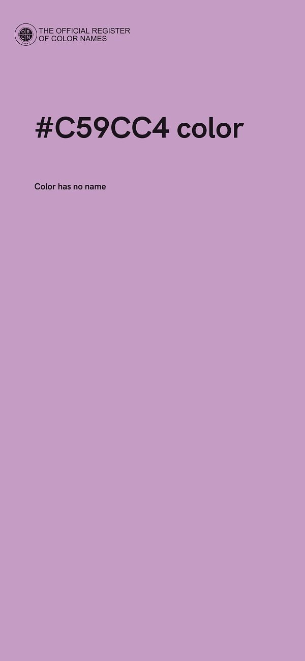 #C59CC4 color image
