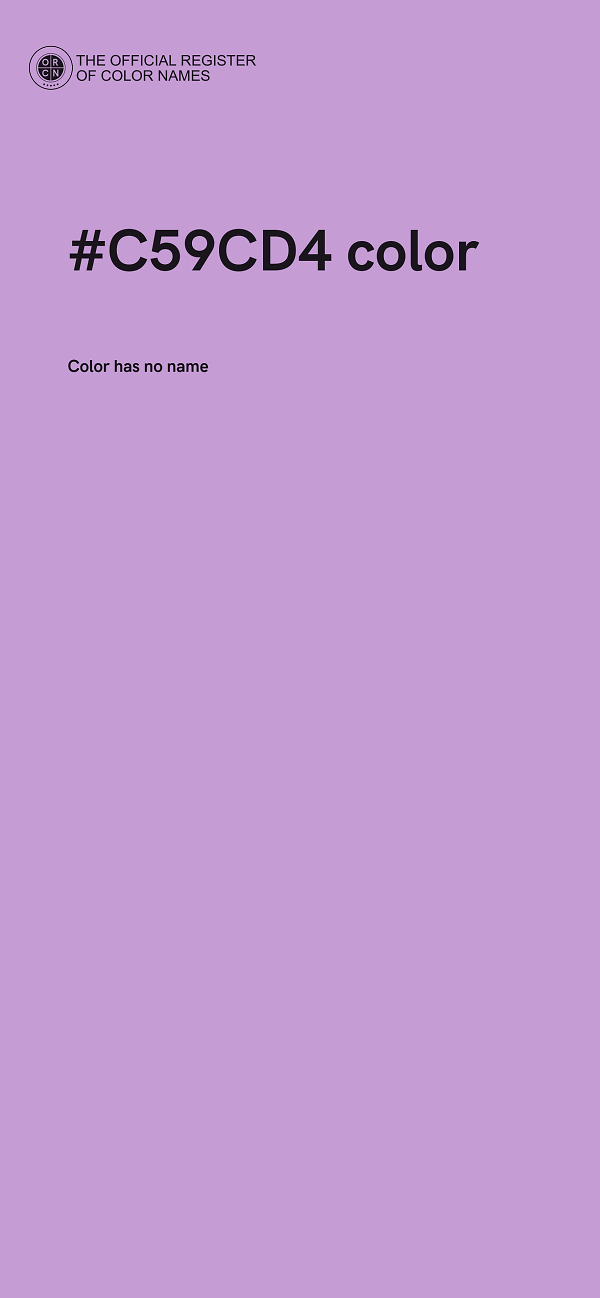 #C59CD4 color image