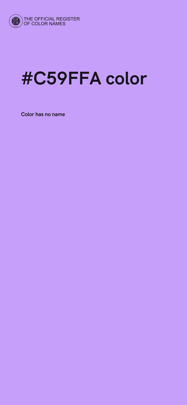 #C59FFA color image