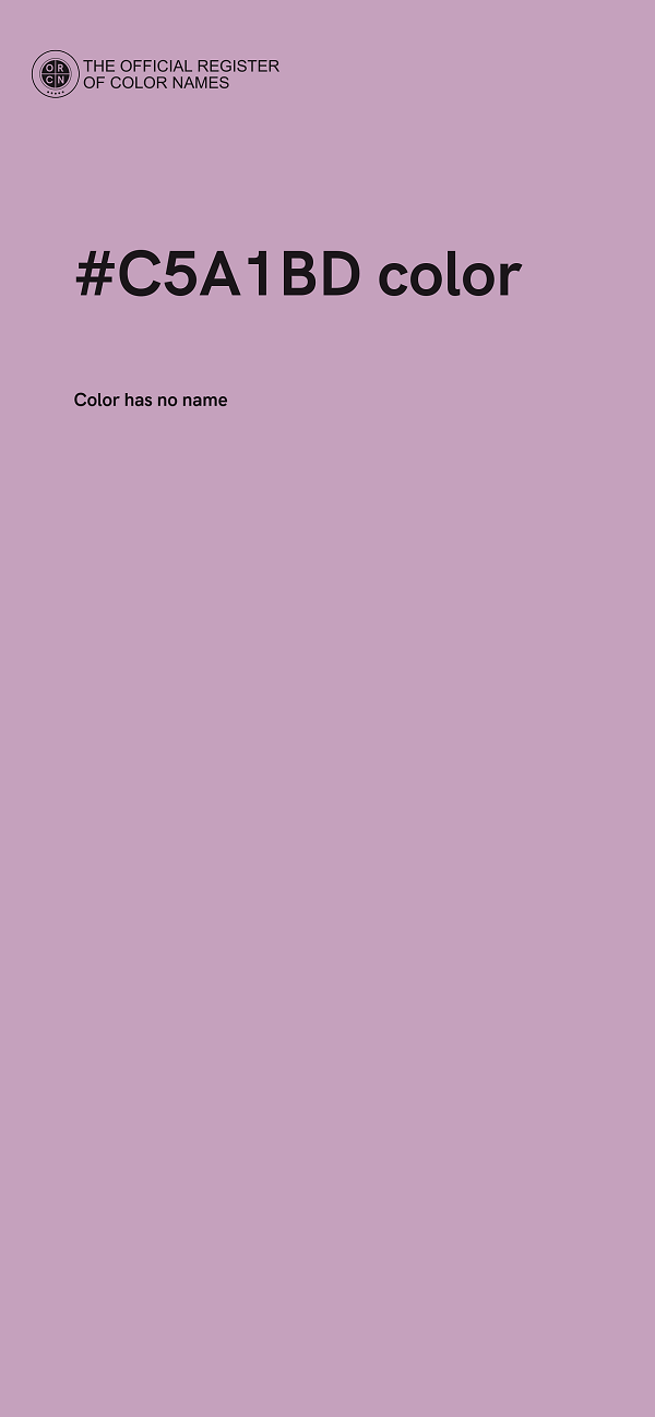 #C5A1BD color image