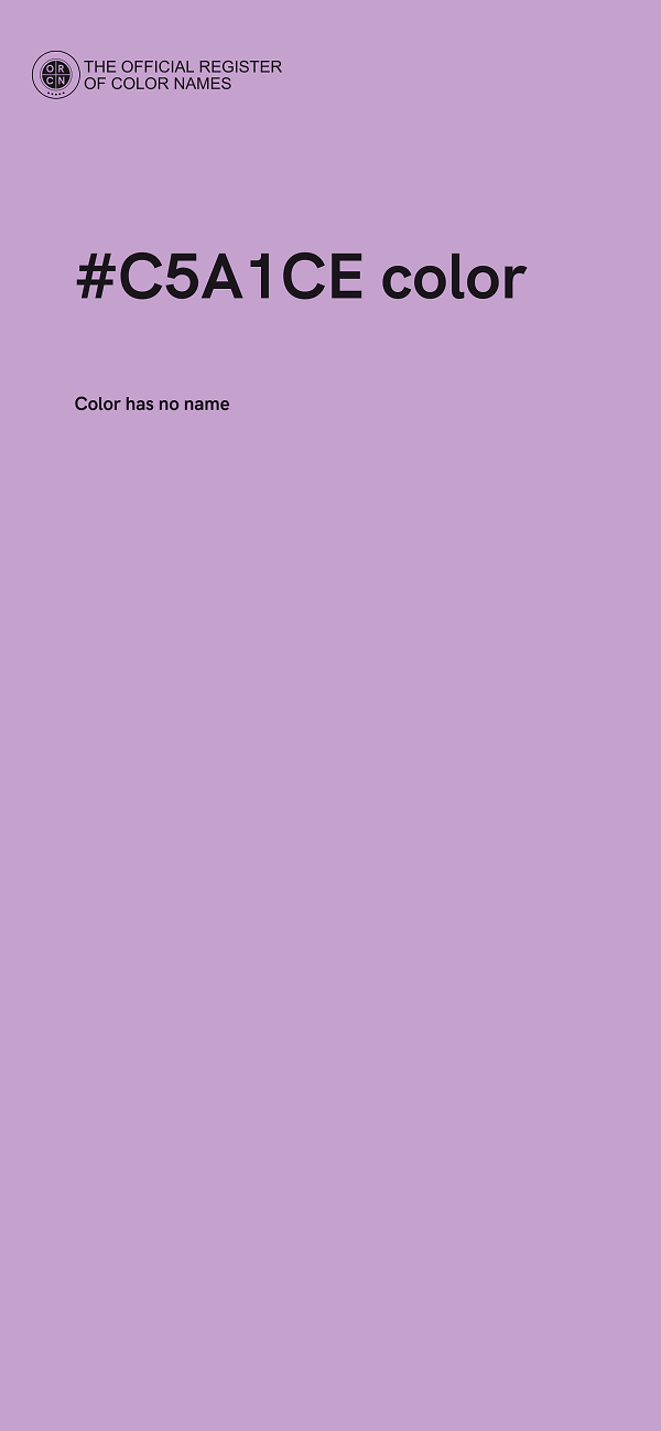#C5A1CE color image