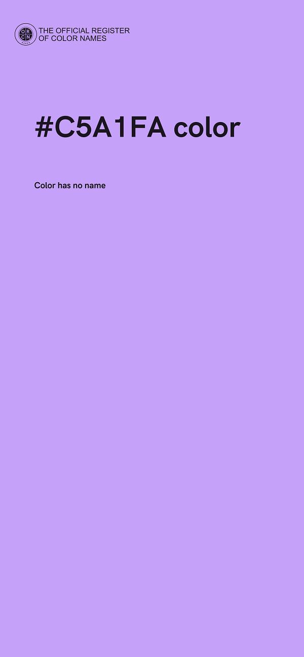 #C5A1FA color image