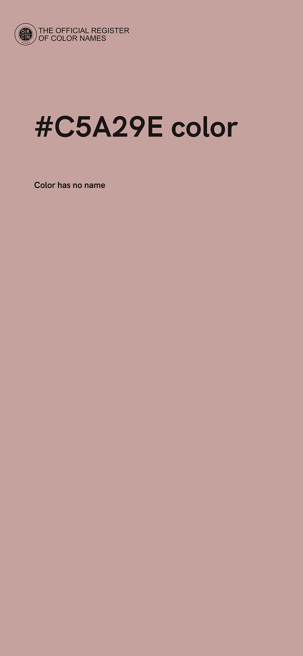 #C5A29E color image