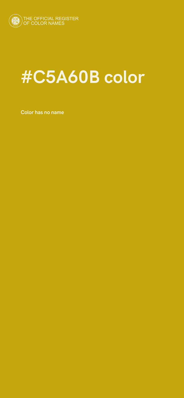 #C5A60B color image