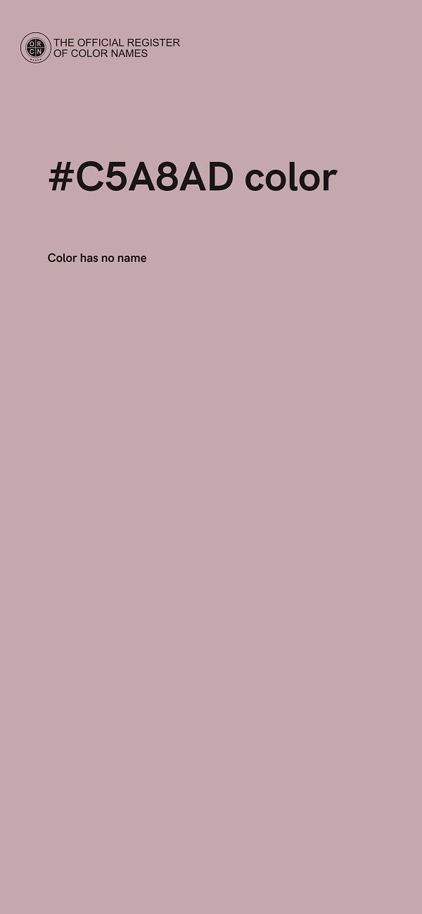 #C5A8AD color image