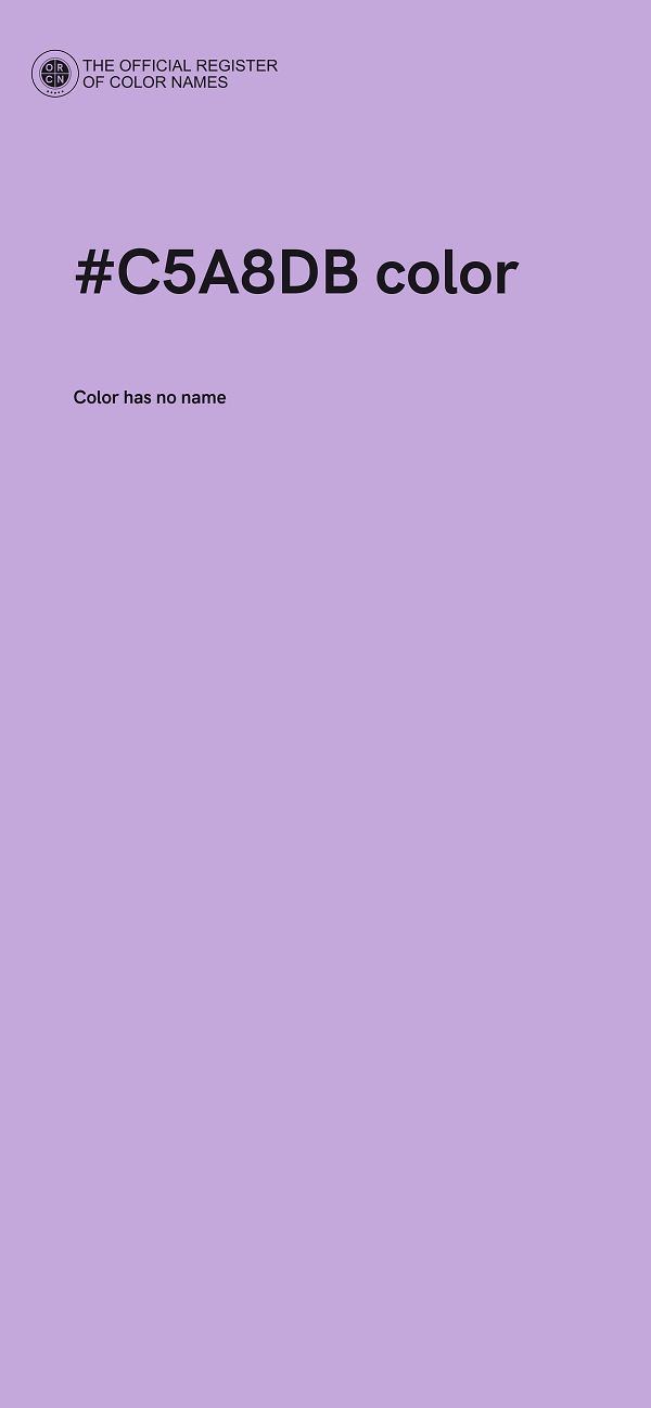 #C5A8DB color image