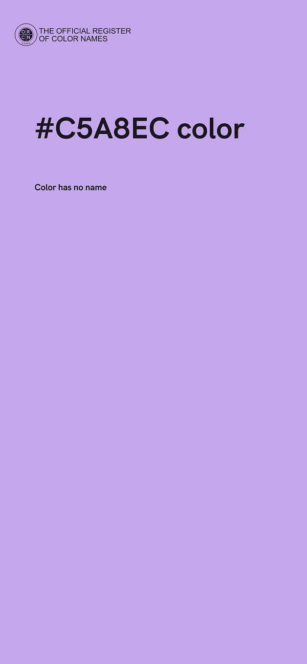 #C5A8EC color image